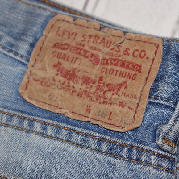 👖🌵💙 Levi’s 569® Loose Straight · 36 x 32 · Made in Mexico - Picture 3 of 7